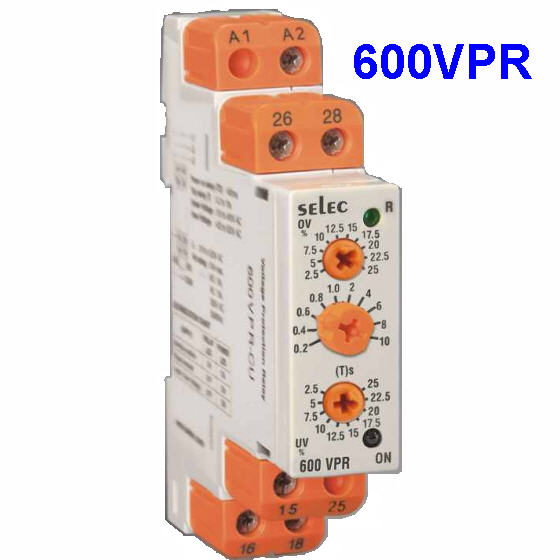 Relay bảo vệ điện áp 600VPR